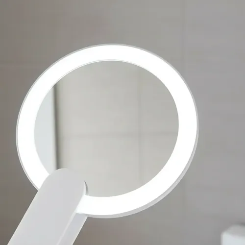Espejo Plegable Con Luz Led Portatil Usb- Blanco