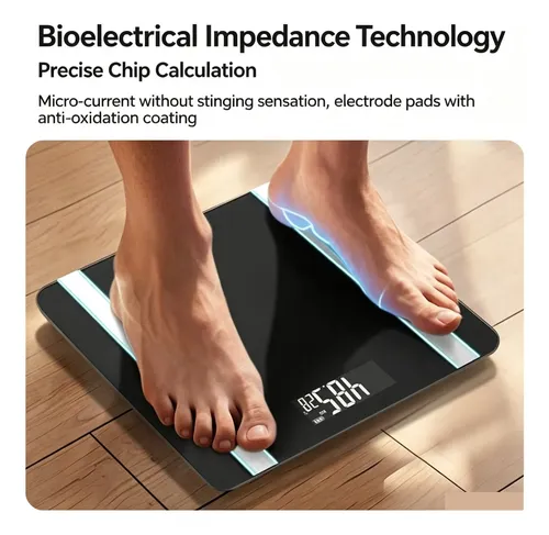 Cx/ Báscula Digital Corporal Bluetooth App 180kg Y/