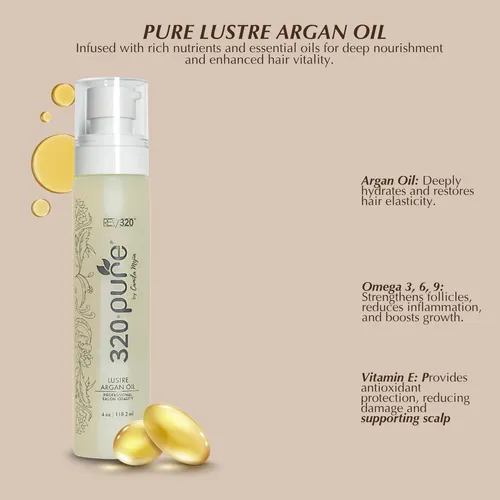 Aceite Capilar Rev320 Argan Oil Control Frizz 118ml