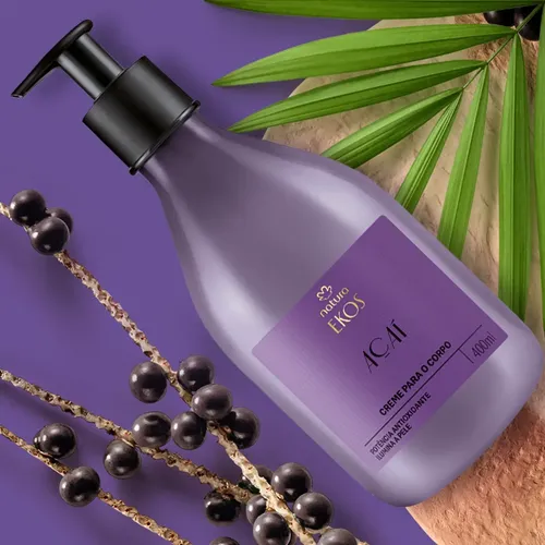 Crema Corporal Natura Ekos Acai 400ml Açaí