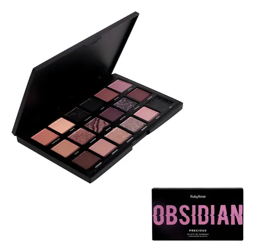Paleta De Sombras De Ojos Precious Obsidian De Ruby Rose