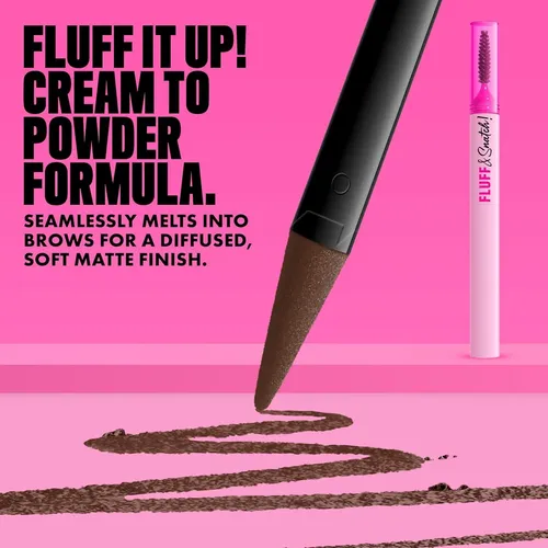 Delineador De Cejas En Polvo Nyx Fluff Y Snatch