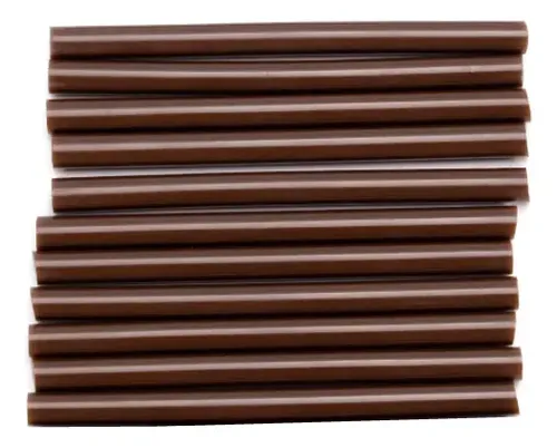 Barras De Keratina Marron X 5 Unid Para Extensiones Cabello