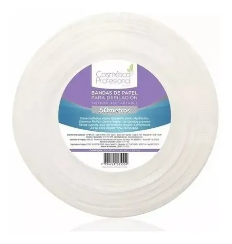 Depiladora Roll On + Kit Bandas X50 + 24 Cera Profesional