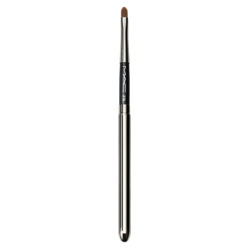 Brocha De Maquillaje Mac 316 Synthetic Lip Brush | Para Labial | Punta Cónica, Tapa Metálica