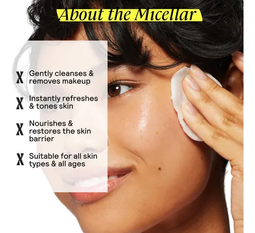 Desmaquillante Suave Con Agua Micelar Sin Intoxicación, 7 Oz
