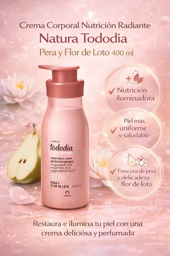 Crema Hidratante Natura Tododia 400 Ml Dosificador