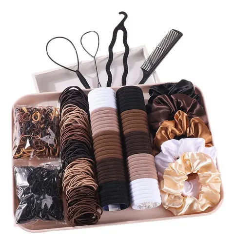 Kit 1109 Accesorios For Peinar Ligas Donas Y Pasadores ^