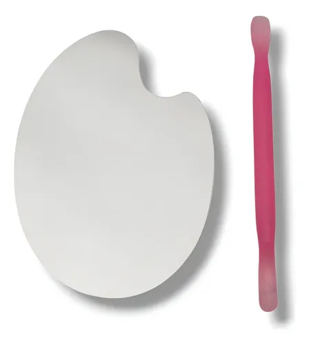 Paleta Mezcladora Metal Con Espatula
