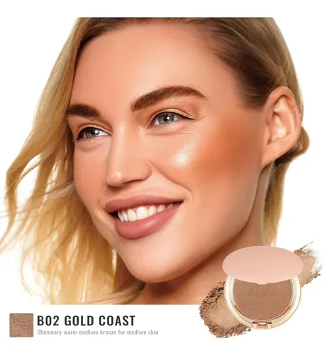 Polvo Bronceador Oulac Con Espejo 0.3 Oz B02