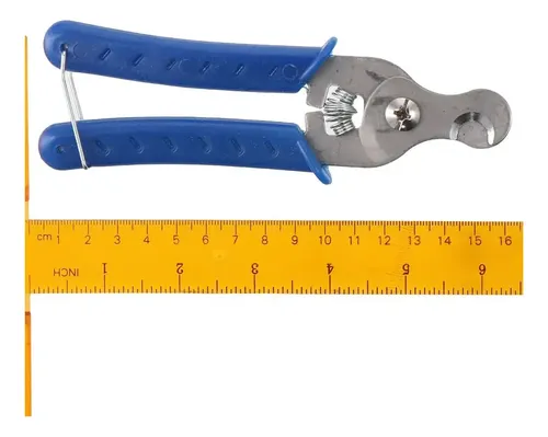 Alicate Cortaúñas De Acero Inoxidable Azul