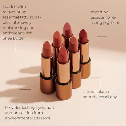 Lápiz Labial Vegano Inika Nls004 Auburn