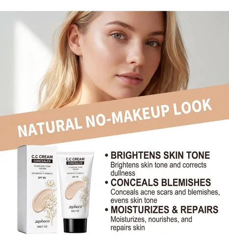 Crema Cc Hidratante Y Correctora Multi-efecto 30g