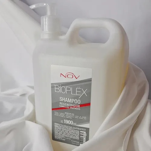 Shampoo Nov Bioplex Regenerador para Cabello Químicamente Tratado 1.9L