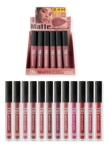 Labial Matte Tei De Larga Duración Waterproof 24hs