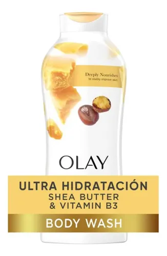 Gel De Baño Olay Ultra Moisture Con Manteca De Karité 650 Ml