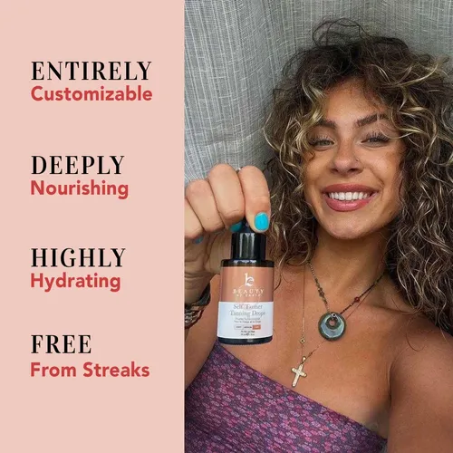 Gotas Autobronceadoras Beauty By Earth Ultra Dark Para Rostr