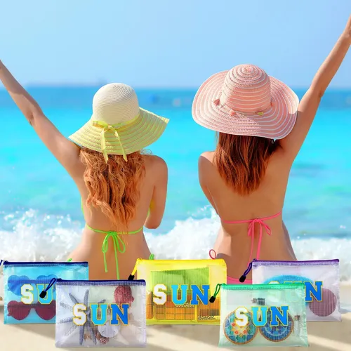 Bolsa De Maquillaje De Playa Kacctyen Transparente Impermeab