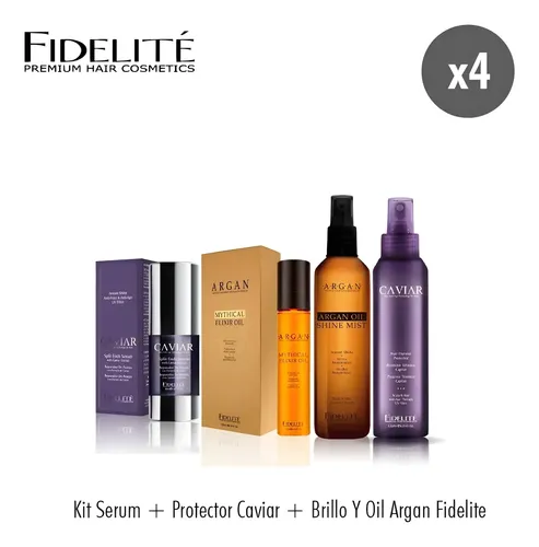 Kit Serum Antiage Protector Termi Elixir Oil Brillo Fidelite