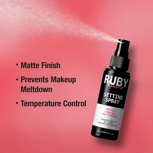 Spray Fijador Ruby Kisses 24hr Acabado Mate 49.9 Ml