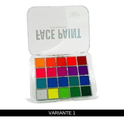 Face Paint Maquillaje Artístico 20 Colores Acuarelable Tejar