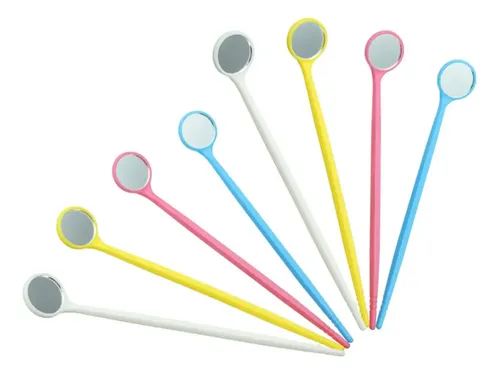 Espejo Dental 100pcs Espejo Bucal Antivaho Desechable