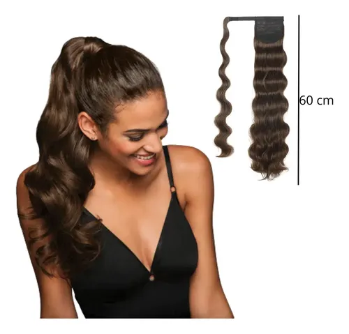 Cola Easyclip Extensión Colageno Natural Ondulada