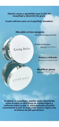 Base Polvo Efecto Cielo Azul Sin Ceniza Control Aceite Natur
