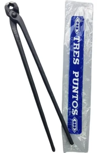 Tenaza Armador Tres Puntos Acero 30cm Corte Entero