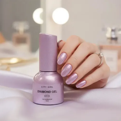 Esmalte Semipermanente City Girl Diamond Gel 10 Ml 17