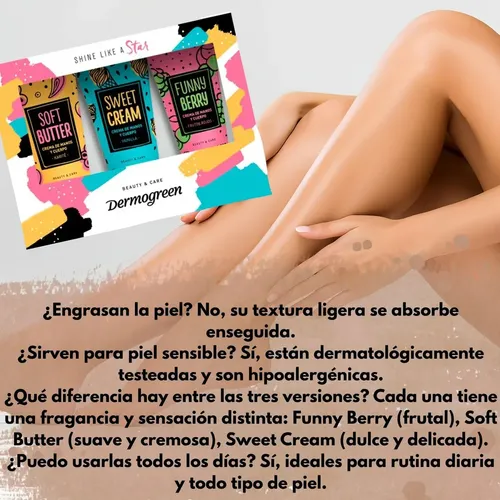Crema Corporal Manos Dermogreen Gift Box X3 Hidratante Nutri – Suave