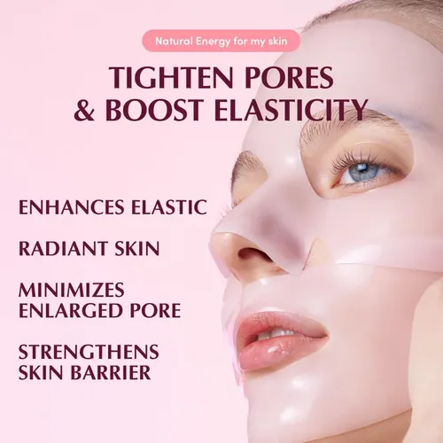 Máscara Facial Hidrogel Equalberry Colágeno 4 Unidades Todo Tipo De Piel