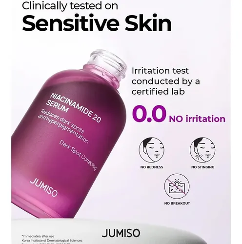 Jumiso Sérum Facial Niacinamida 20 Reduce Manchas Control Grasa 40ml