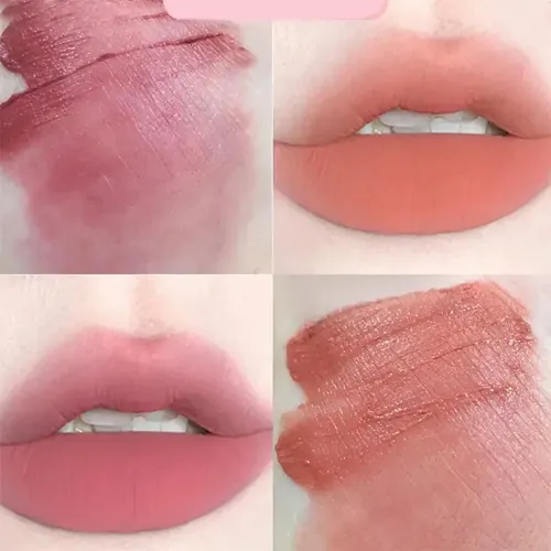 Mini Labial Liquido Mate Efecto Terciopelo Kawaii By Mansly Color Rosa B15