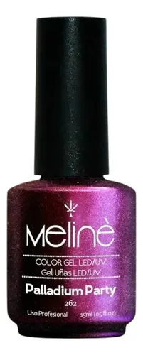 Meline Esmalte Semipermanente Gel Led/uv 262 Palladium Party