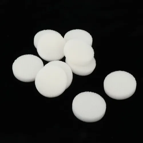10 Esponjas Redondas Para Cojín De Aire, 4,5 X 0,9 Cm