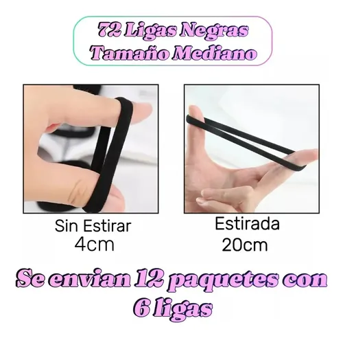72 Diademas Y Gomas Elásticas, Accesorios Para Cabello