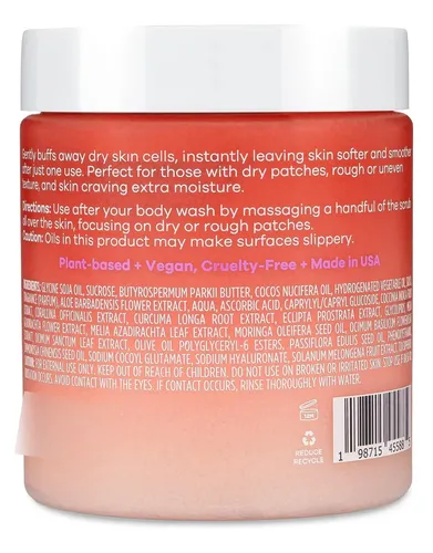 Exfoliante Corporal Dermasuri Azúcar Hidratante 236ml