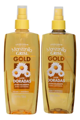 Loción Capilar Manzanilla Grisi Gold Con Extracto De Manzani