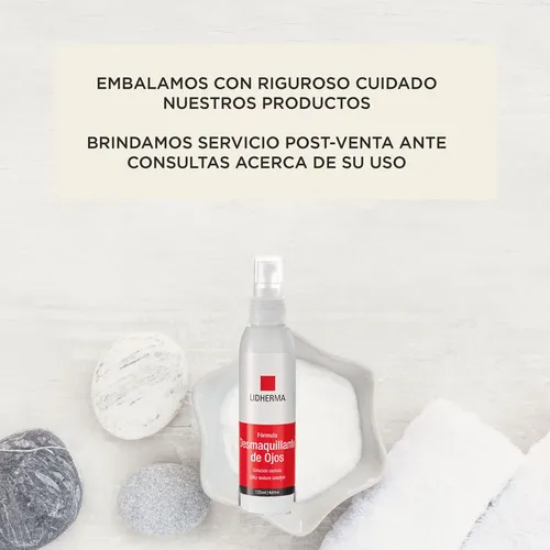 Desmaquillante De Ojos Lidherma Limpieza Spray Pestañas