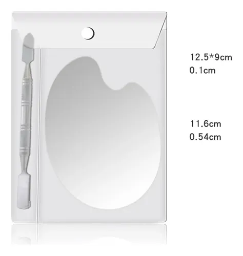 Set De Paleta De Sombras Y Esmaltes De Acero Inoxidable Para