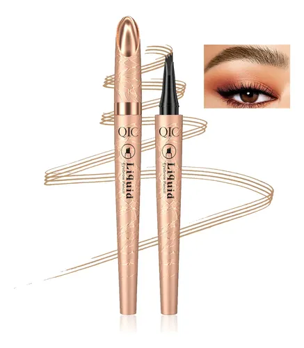 Lápiz De Cejas Marrón Claro Aaiffey Modelo Microblading