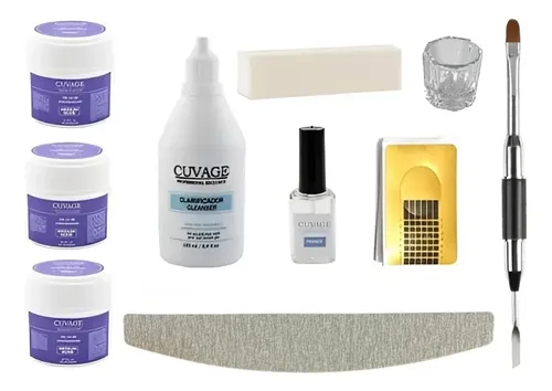 Kit Avanzado Construcción Uñas Esculpidas Gelificadas Gel Uv