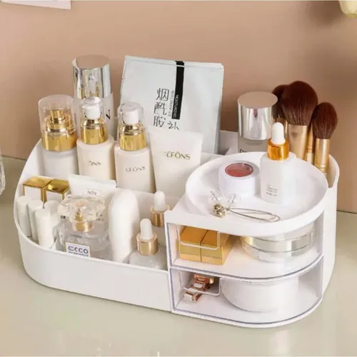 Organizador Porta Cosmeticos Plastico Crema Divisiones