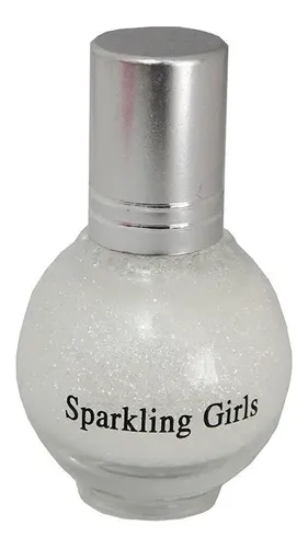 Nectar De Hadas Sparkling Girls Glitter Gibre Liquido Makeup Color Blanco