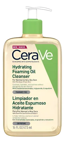 Cerave Aceite Limpiador Espumoso Hidratante Ceramidas X473ml
