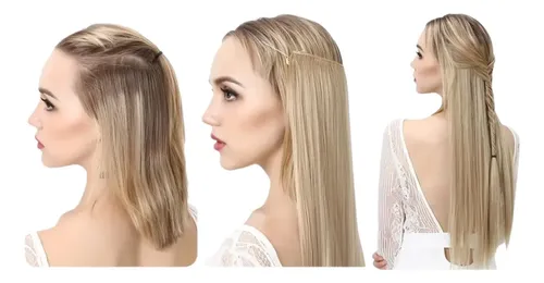 Extensiones De Cabello High Temperature Fiber Taurina Estilo Extensiones, 1/30 De 55cm – 1 Mecha Por Paquete