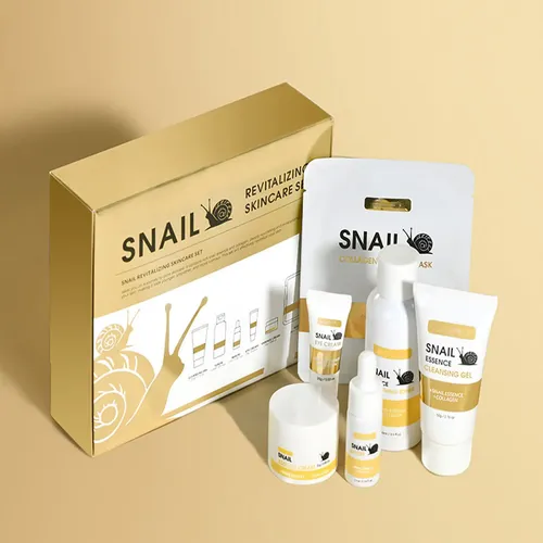 Set De Cuidado De La Piel Snail 6 Step, 100 Ml, Hidratante Y