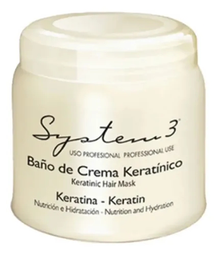 Baño De Crema System 3 Keratinico 250 Gr