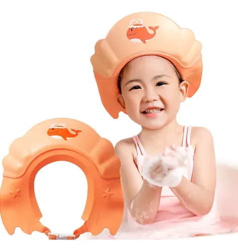 Gorro Sombrero De Baño Ducha Bebés Niños Ballena
